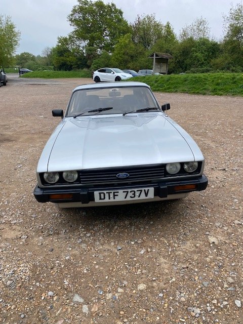 Ford Capri 3.0 S head on